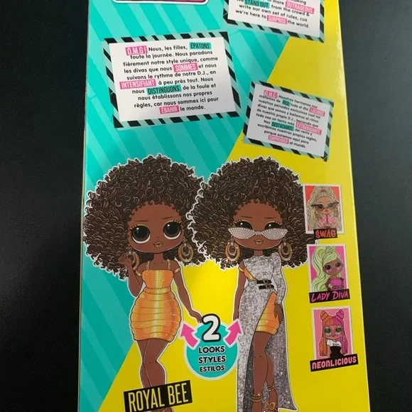 LOL Surprise OMG Royal Bee Fashion Doll with Multiple Surprises - Picture 8 of 10